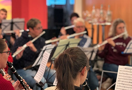 die Musiker des BUGA-Orchesters